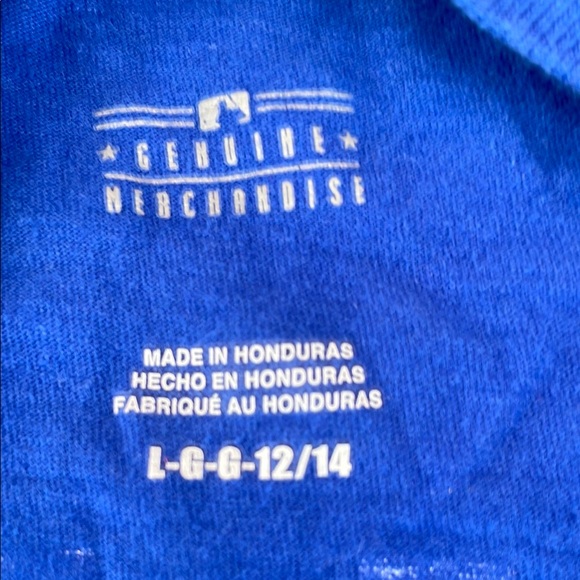 Genuine Merchandise Blue and Yellow Short Sleeve Tee - Picture 3 of 3